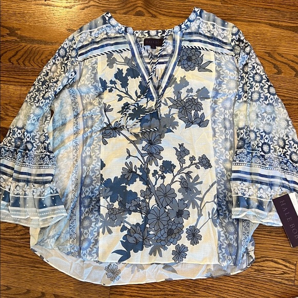 Hale Bob blouse, NWT, XL - Picture 10 of 12